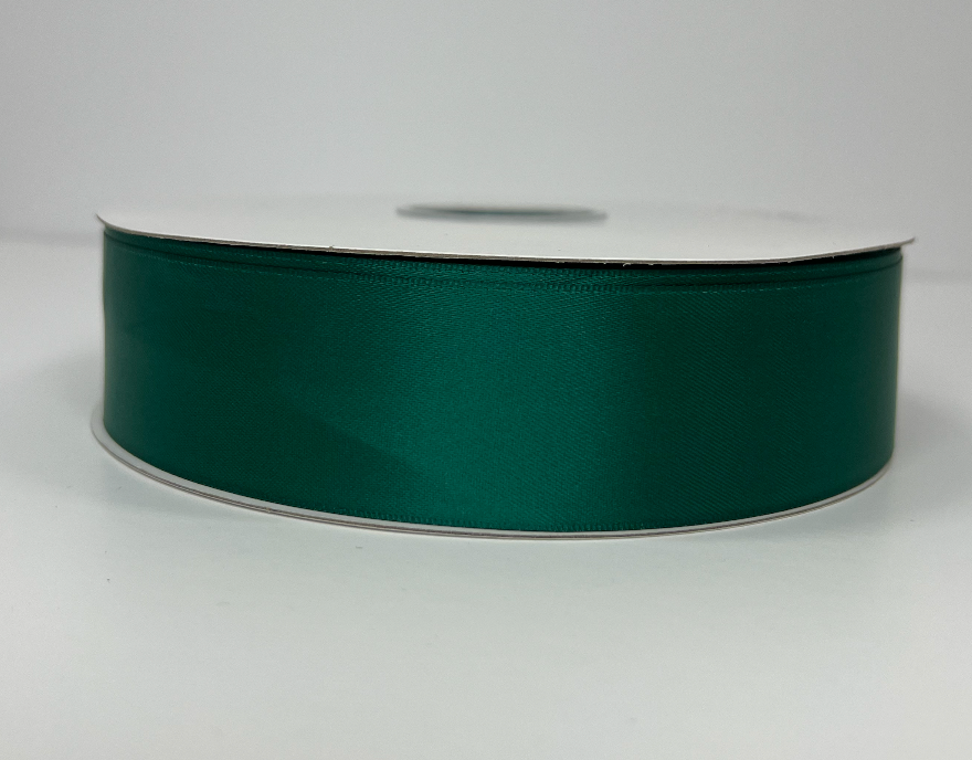 1 1/2" Dark green  Ribbon Double-face 100 Yds