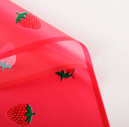 strawberry wrapping paper