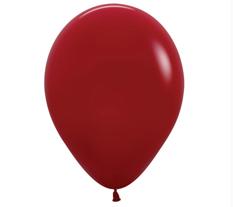 11" Deluxe Imperial red Sempertex (100ct)