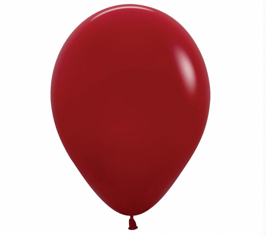11" Deluxe Imperial red Sempertex (100ct)