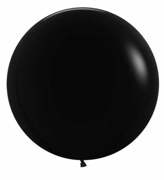 24" Deluxe black Sempertex (10ct)