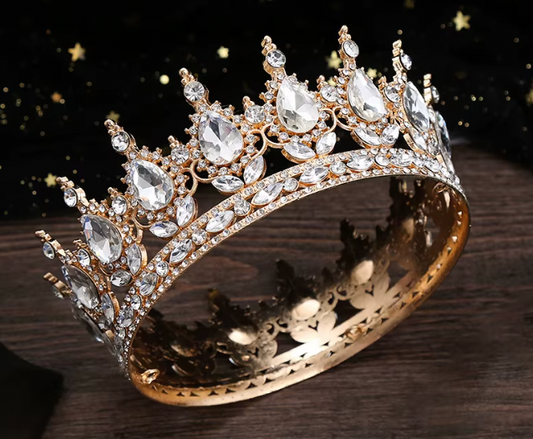 Queen Tiara Gold silver