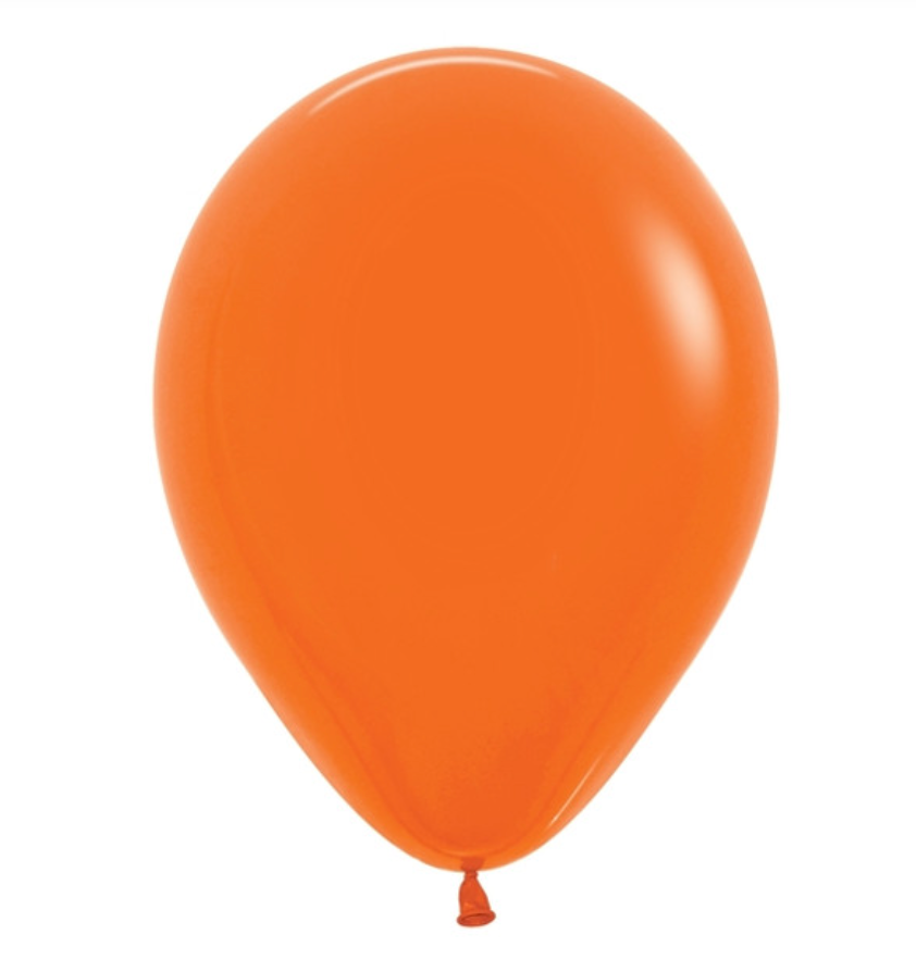 5" Fashion Orange sempertex (100ct)