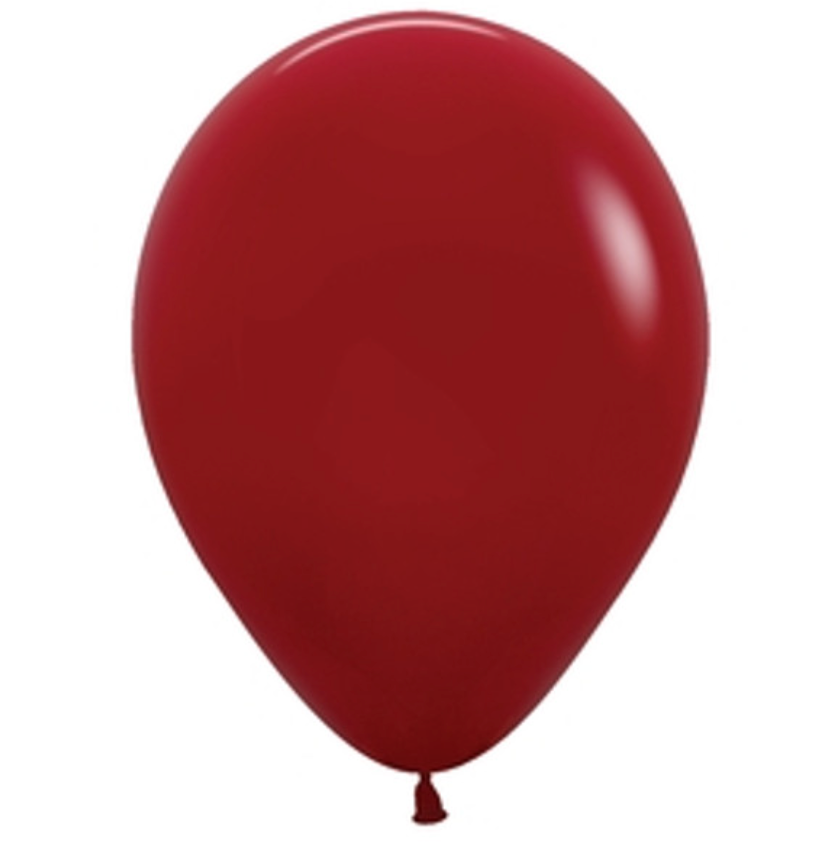 5" Deluxe Imperial Red Sempertex (100ct)