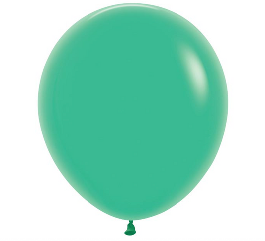 18" Fashion Green sempertex (25ct)