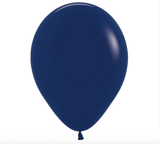 11" Fashion Navy sempertex (100ct)
