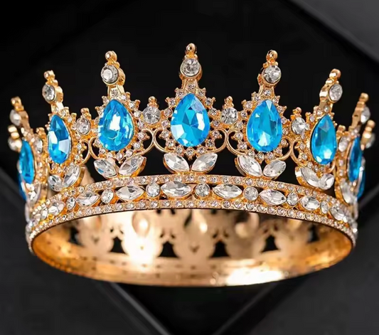 Queen Tiara Light Blue