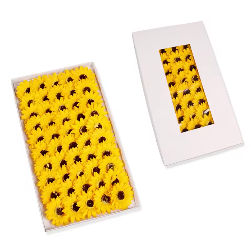 Soap sunflowers