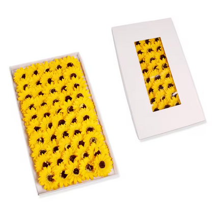 Soap sunflowers