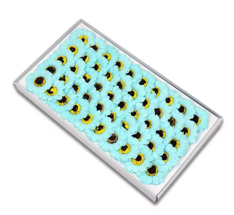 Soap sunflowers