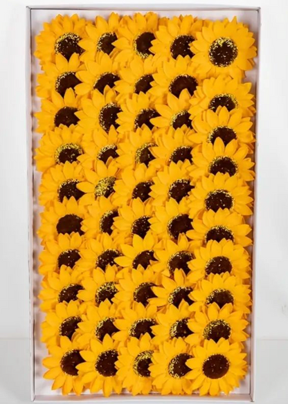 Soap sunflowers