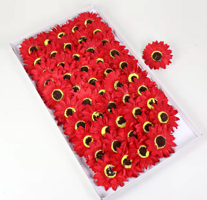 Soap sunflowers