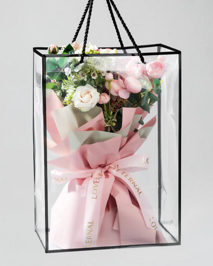 Clear Floral Bag 10ct