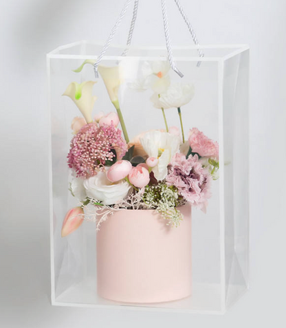 Clear Floral Bag 10ct