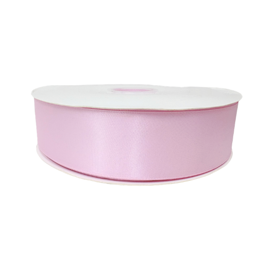1 1/2" Classic Pink Satin Ribbon Double-face 100 Yds