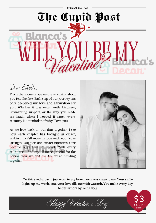 Custom Newspaper Poster