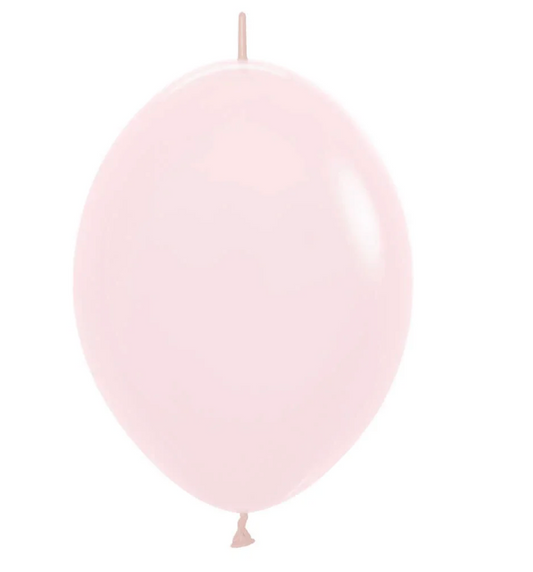 12" Pastel Matte Pink  Link-o-loon Sempertex (50ct)