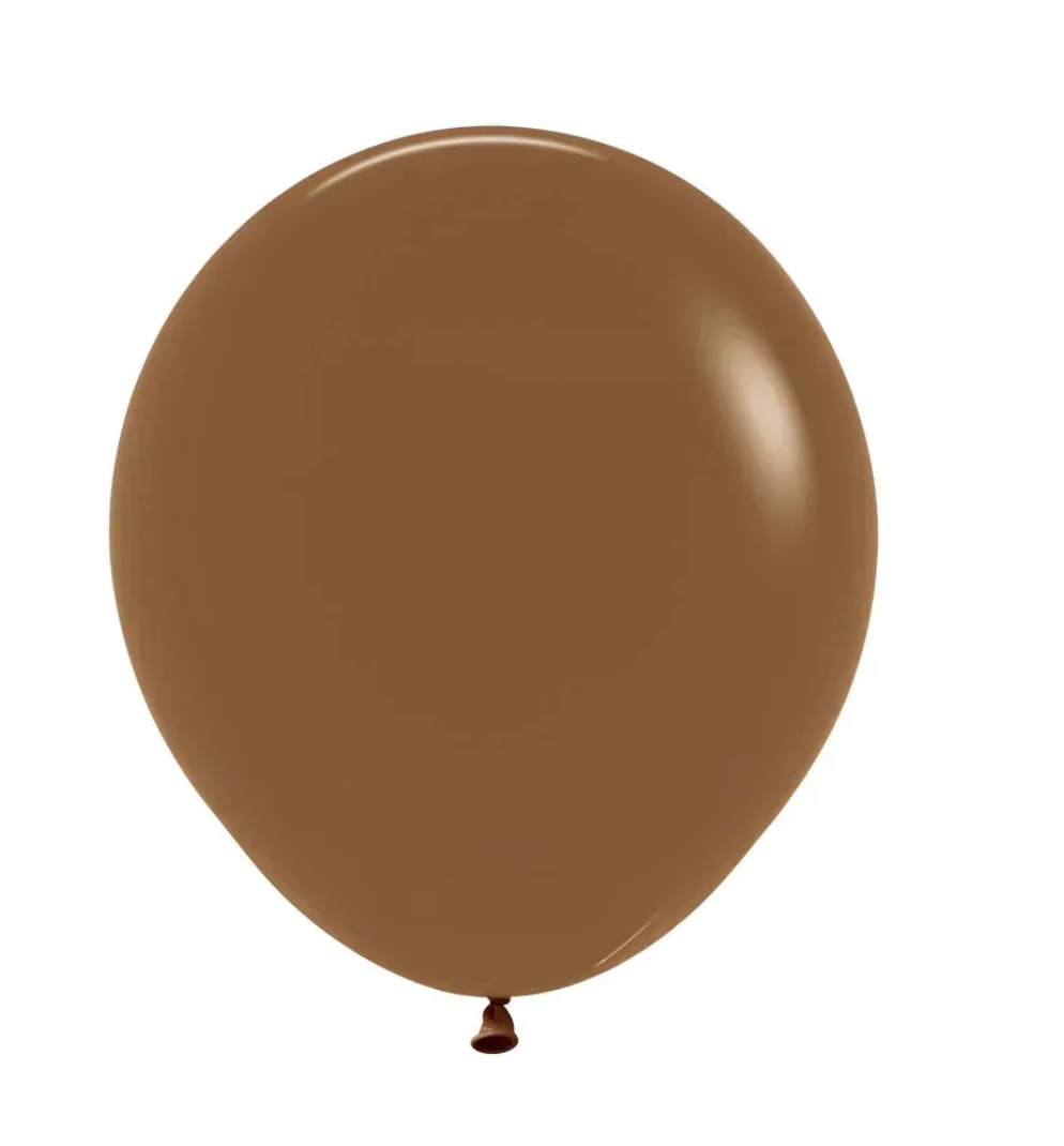 18" Deluxe coffe sempertex (25ct)