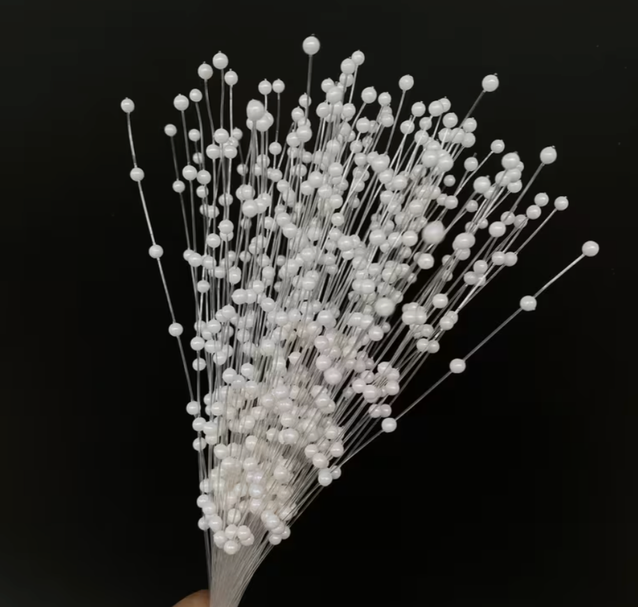 White Pearls Sticks pack (500 stems)