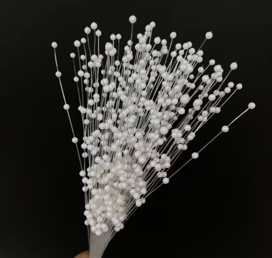 White Pearls Sticks pack (500 stems)
