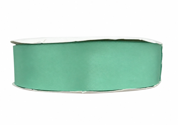 1 1/2" Mint Aqua  Ribbon Double Face Satin 100 Yds