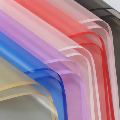 Clear wrapping paper