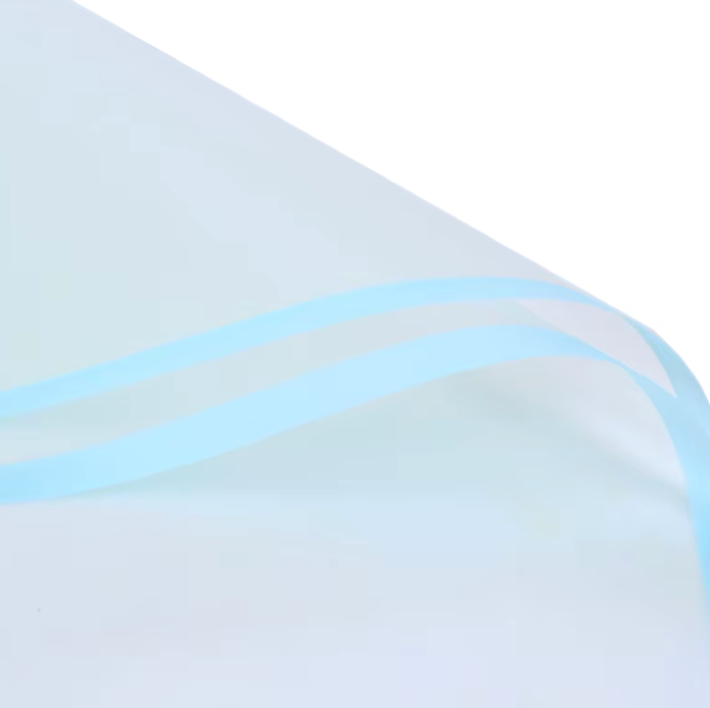 Clear wrapping paper