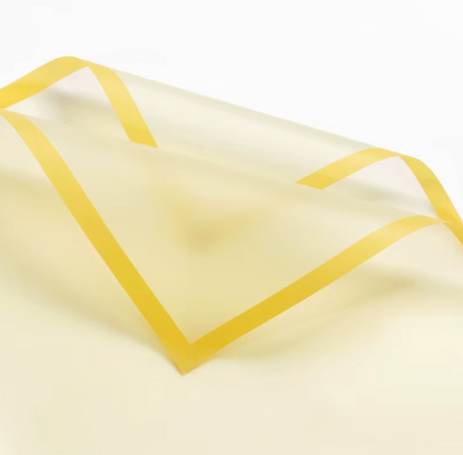 Clear wrapping paper