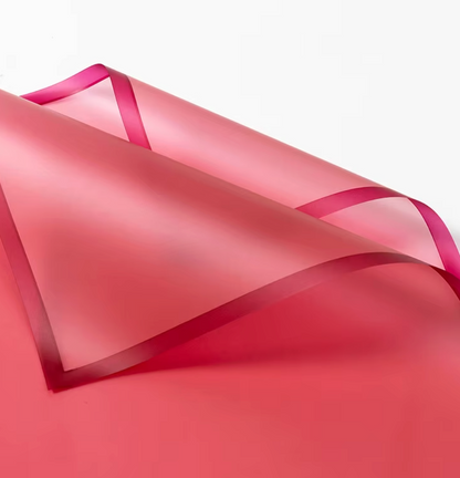 Clear wrapping paper