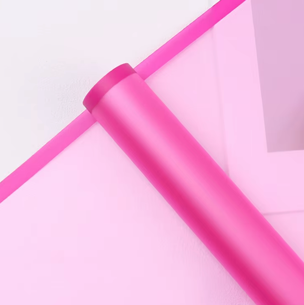 Clear wrapping paper