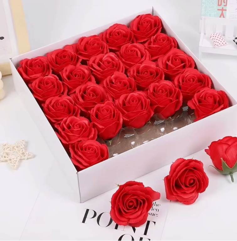Soap Roses 25ct box
