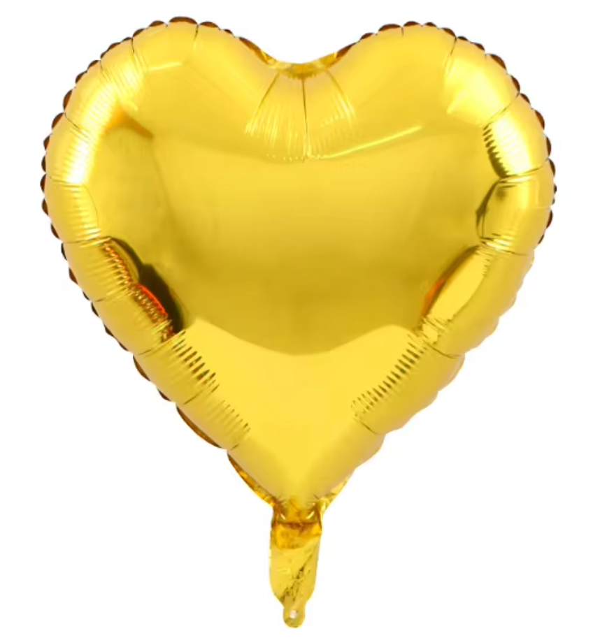 Heart Foils 18"