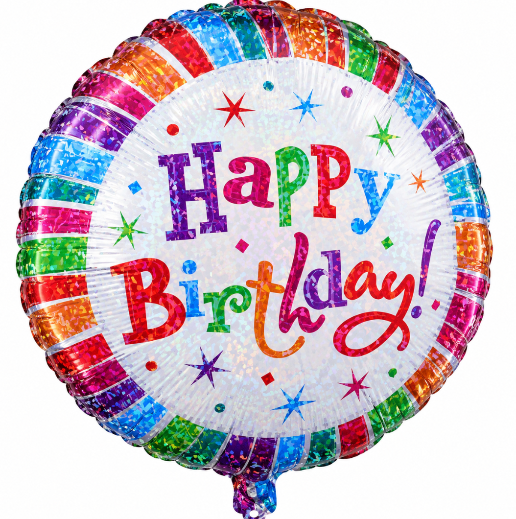 Jumbo happy birthday Foil balloon