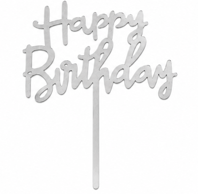 Happy Birthday topper (10ct)
