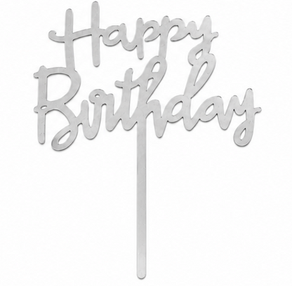 Happy Birthday topper (10ct)