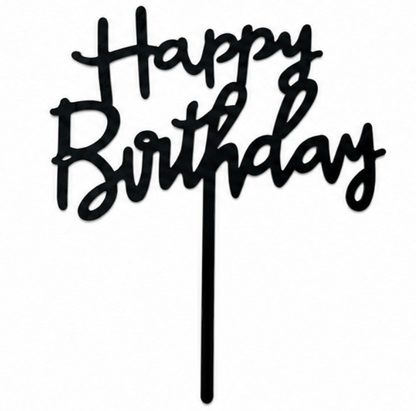 Happy Birthday topper (10ct)