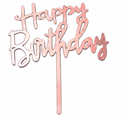 Happy Birthday topper (10ct)