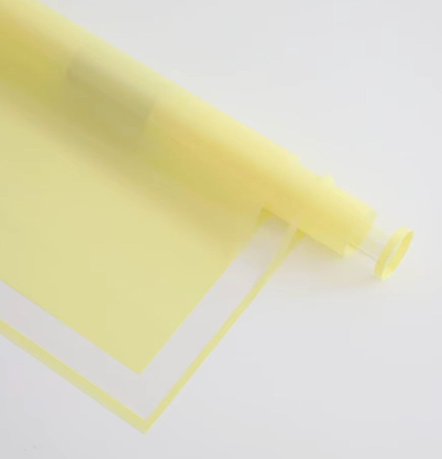 Wrapping paper 1" Translucent  border
