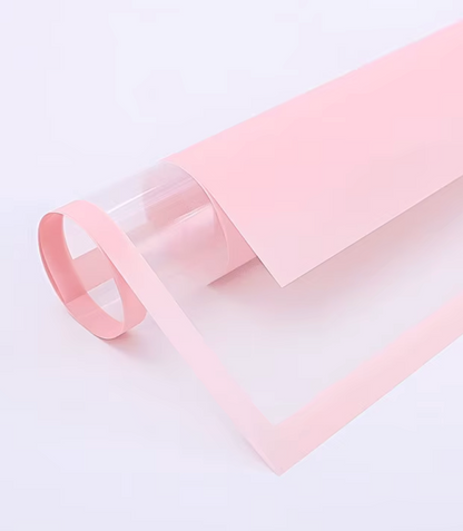 Wrapping paper 1" Translucent  border