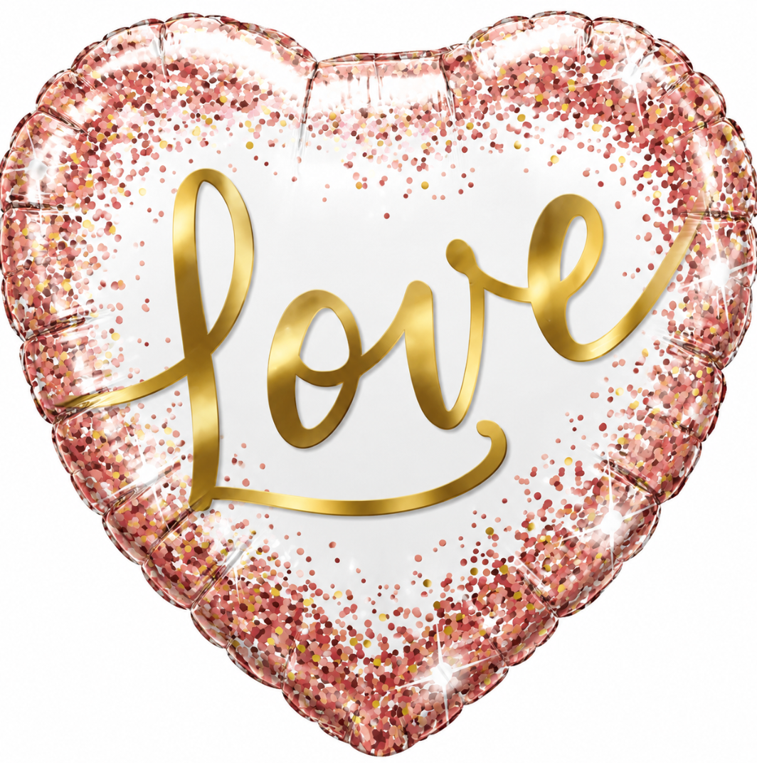 18" heart  Foils