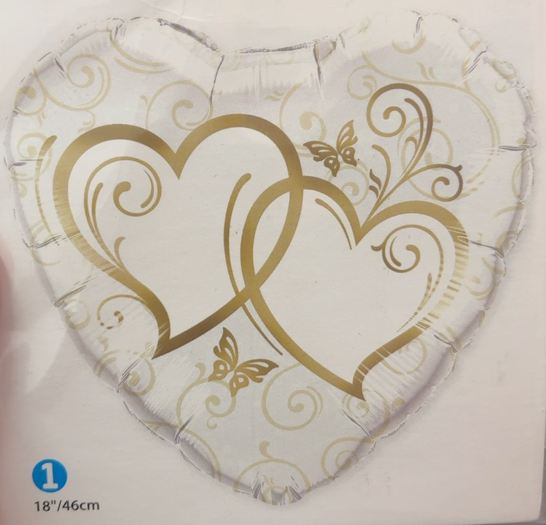 18" heart  Foils