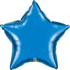 9" Blue Star Foil (1 COUNT )